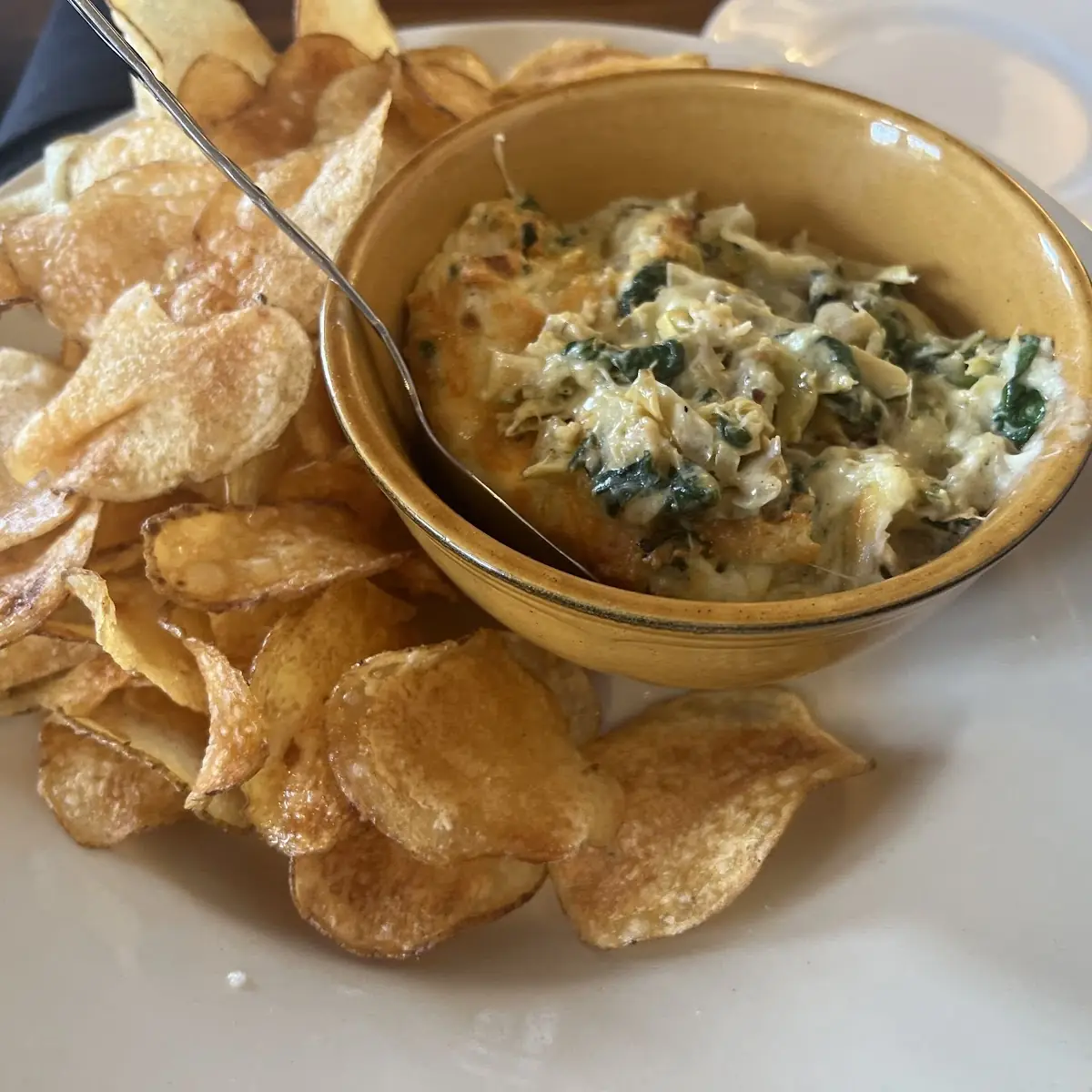 Hot Artichoke and Spinach Dip