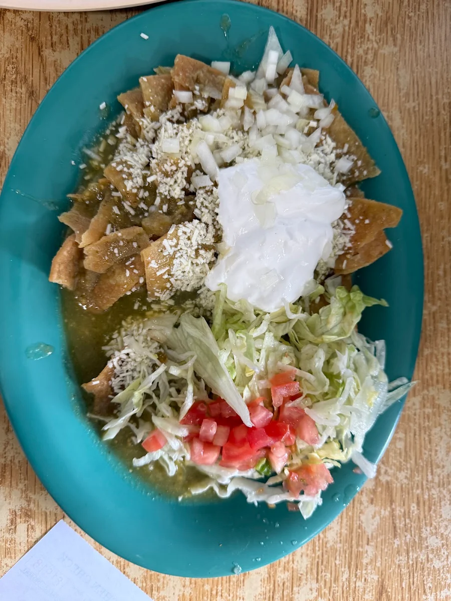 Chilaquiles Salsa Verde