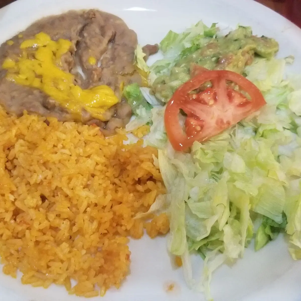 Refried Beans and Rice