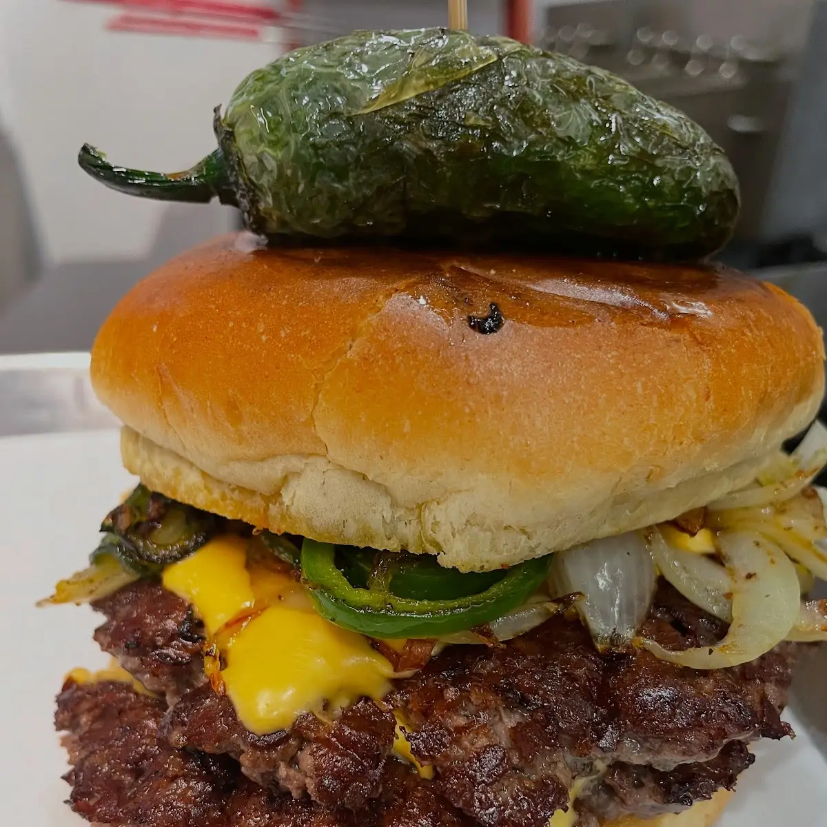 Jalapeno Smash Burger