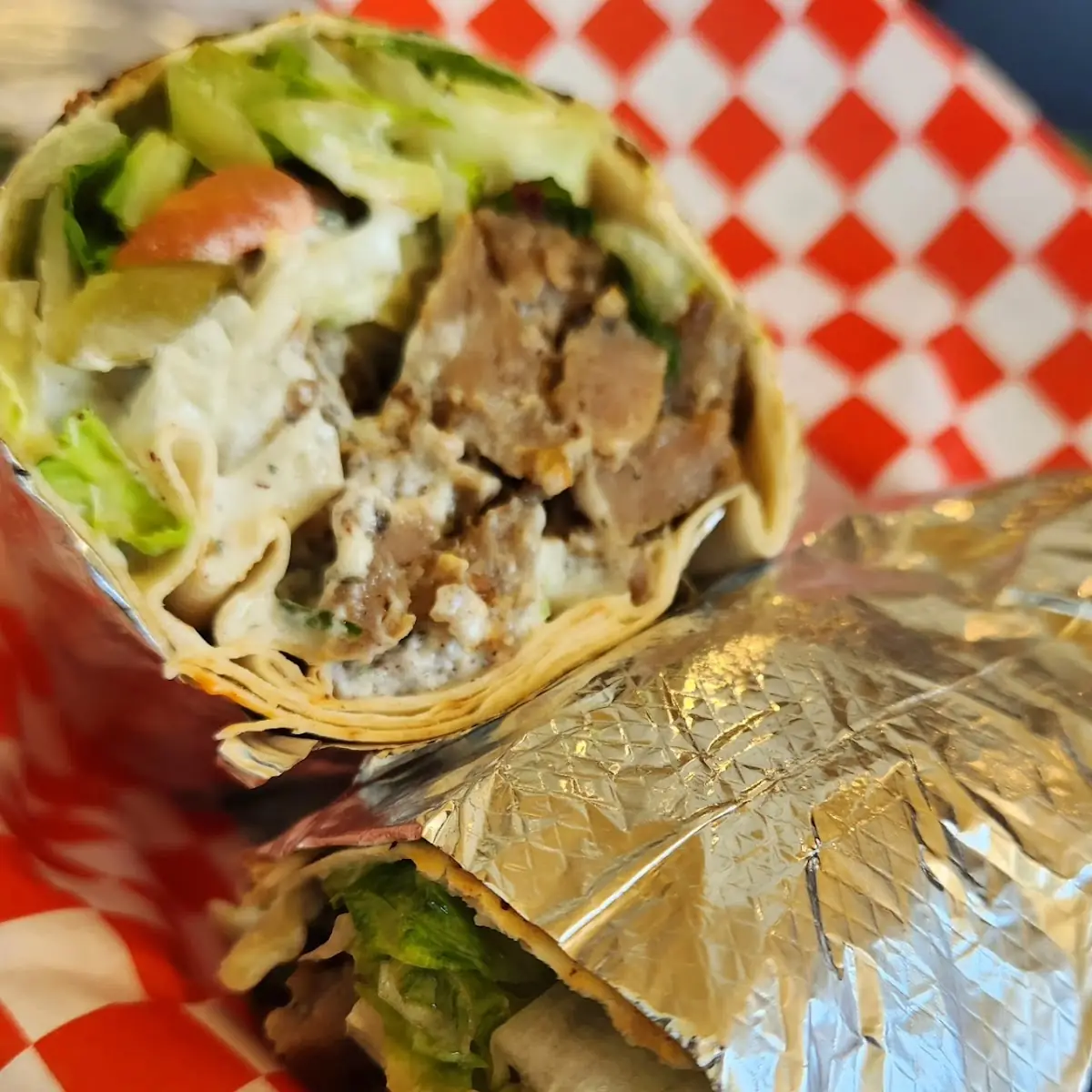 Lamb Gyro Wrap