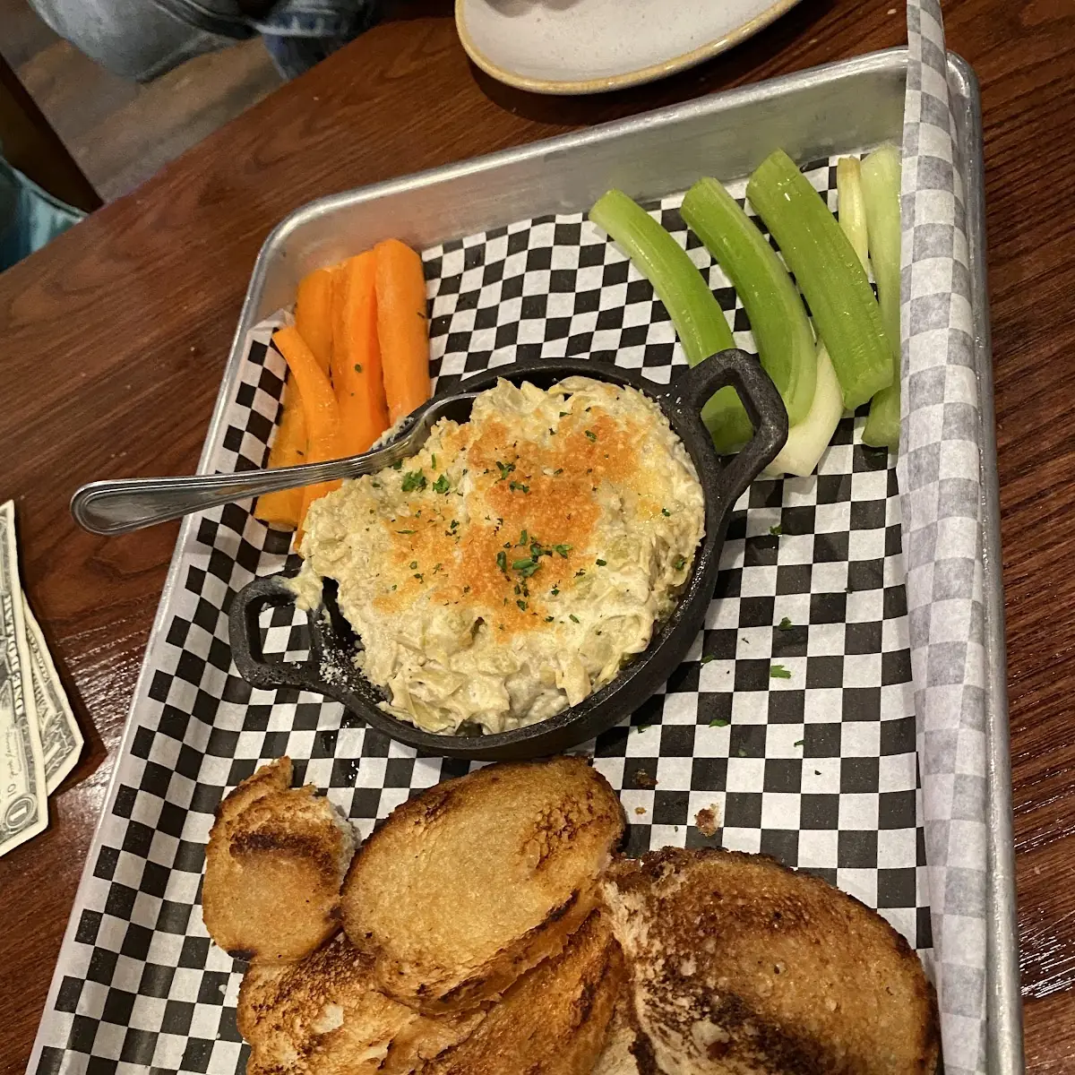 Green Chile Artichoke Dip