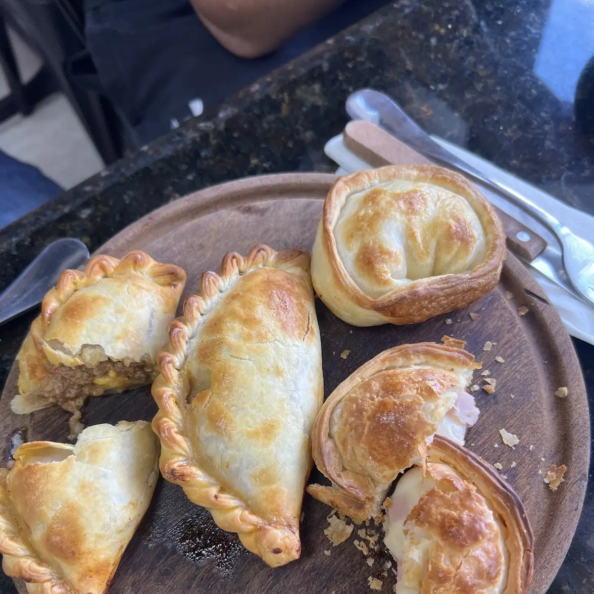 Beef and Ham and Cheese Empanadas