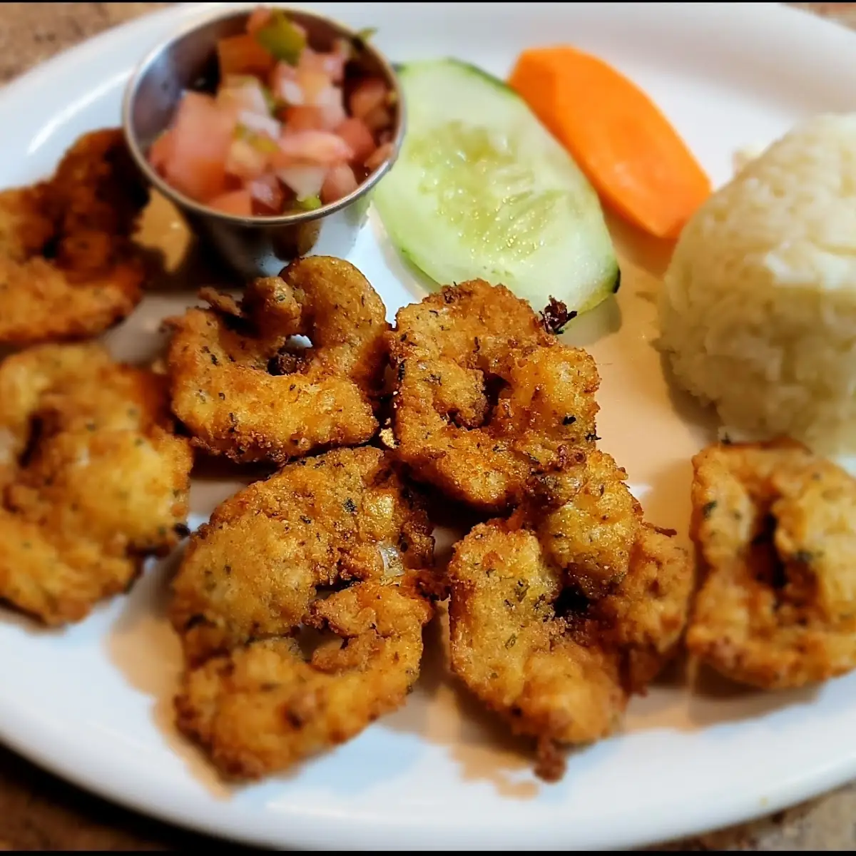Camarones Empanizados