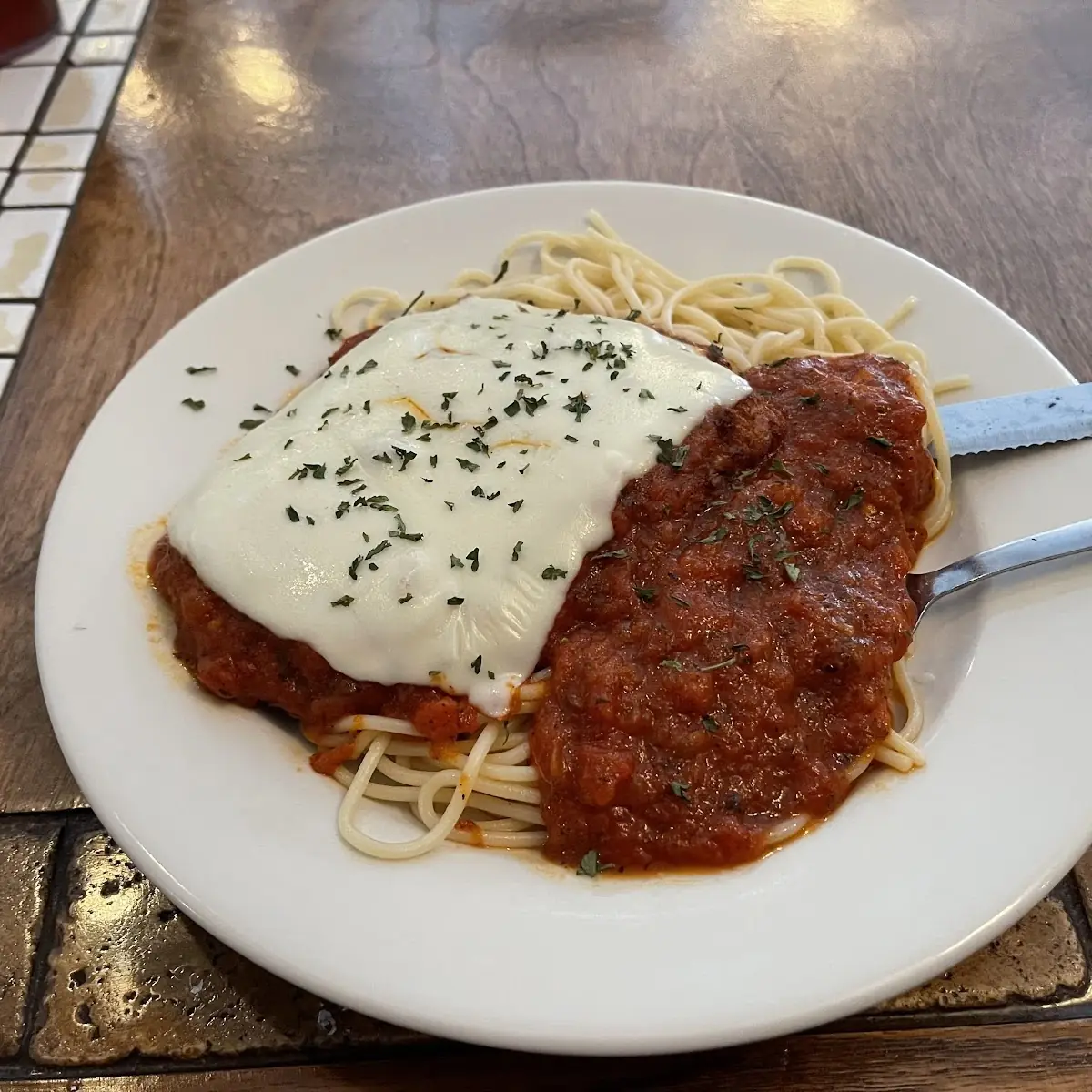 Veal Parmigiana