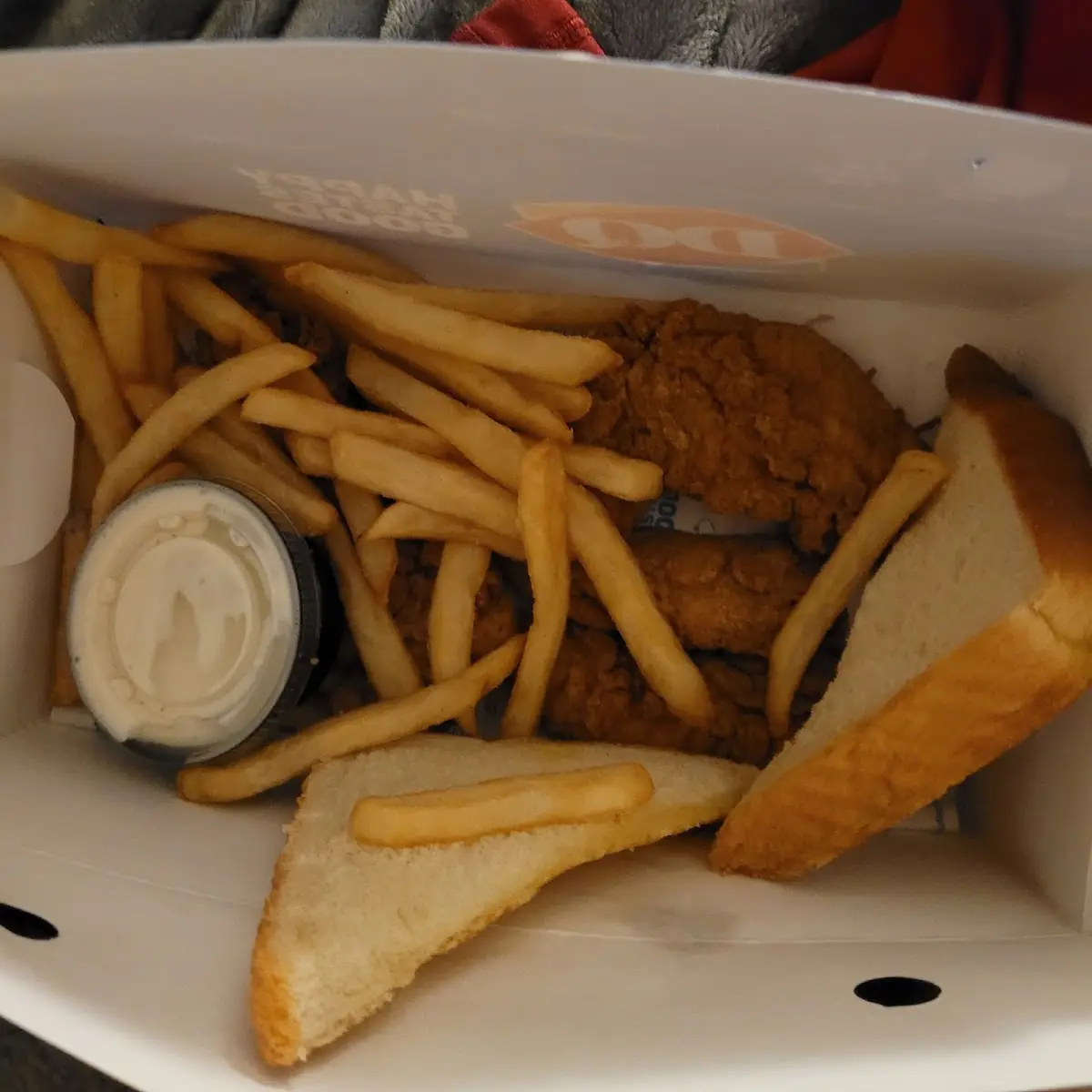 Four Piece Chicken Strip Basket