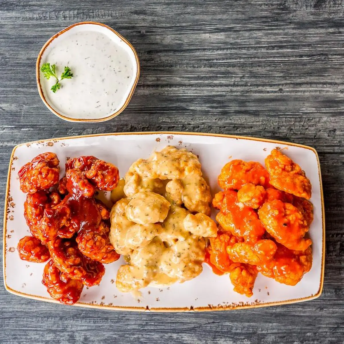Half Lb Wings