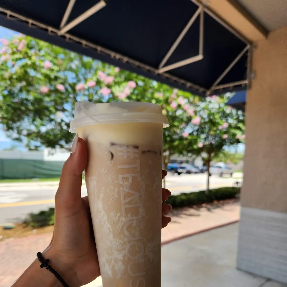 Creme Brulee Milk Tea with Pudding