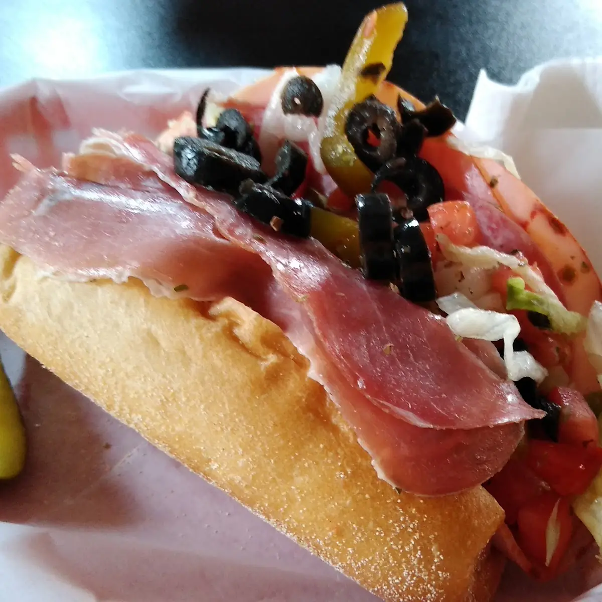 Sharp Italian Sub Half