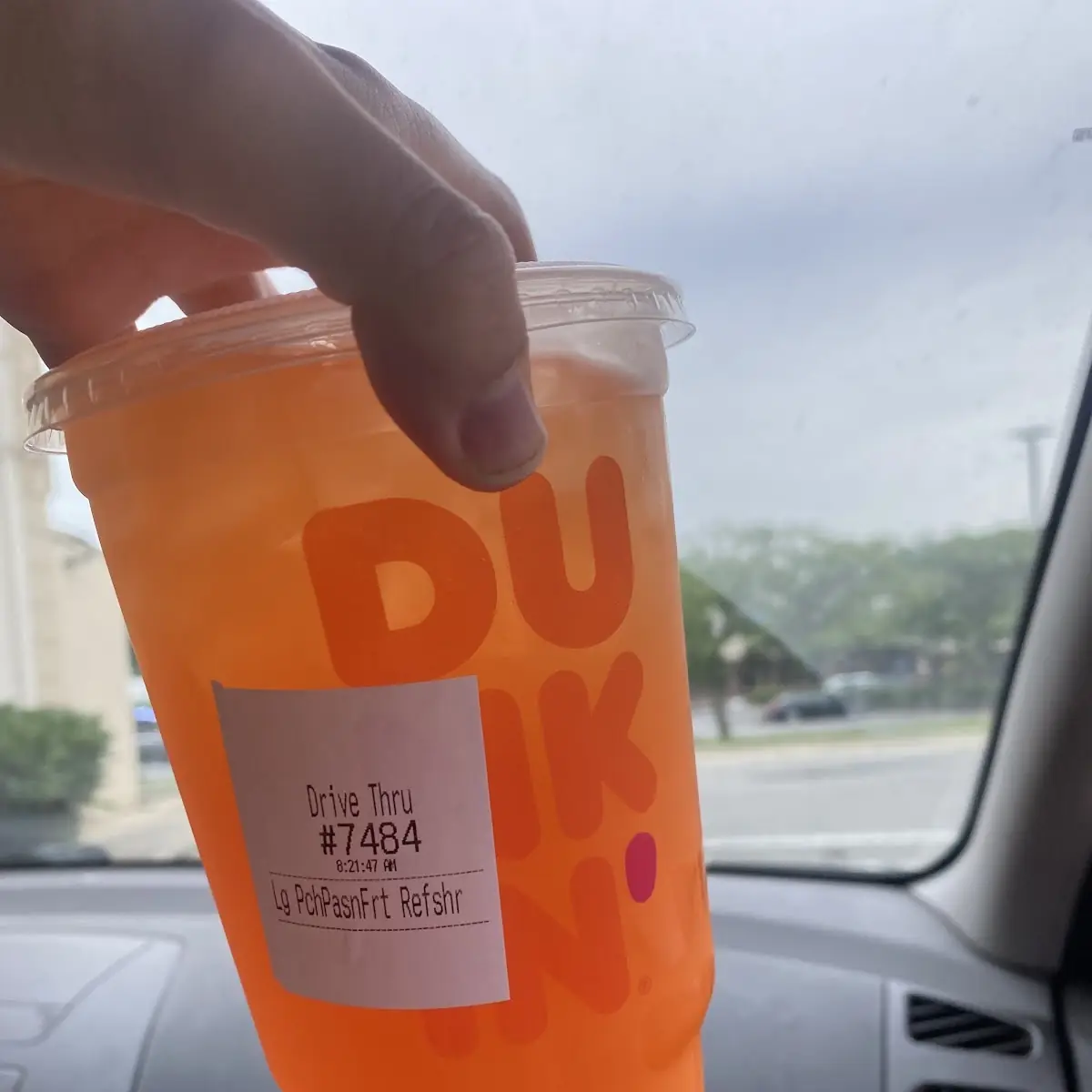 Peach Passion Fruit Refresher