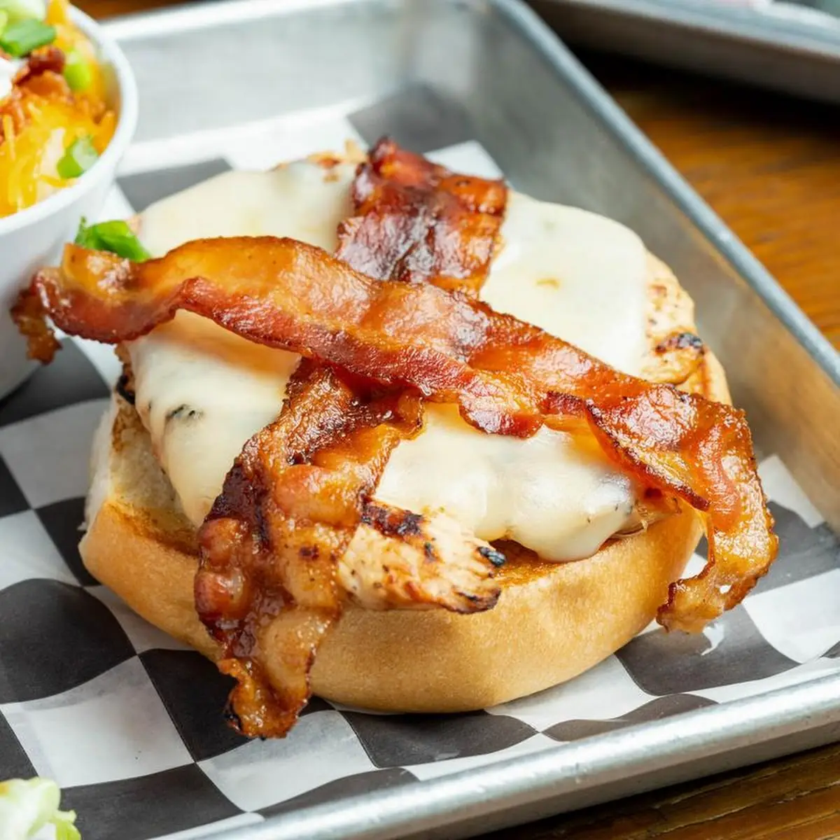Chicken Bacon Swiss Sandwich