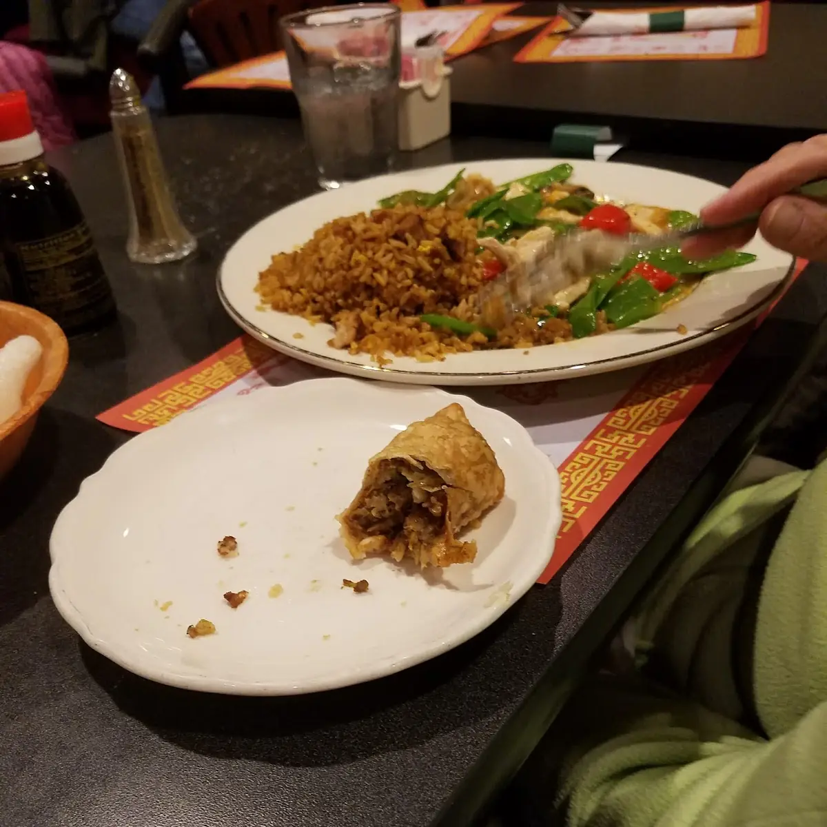 Flaming Wok Fried Rice