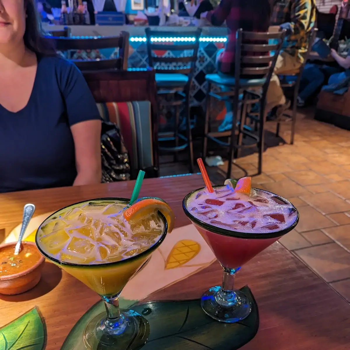 Mango Margarita and Raspberry Margarita