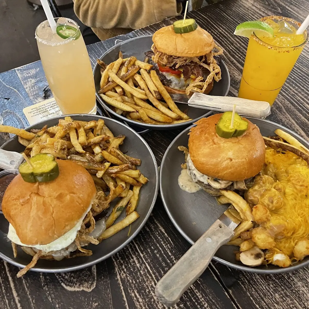 Gorgonzola Mushroom Burger