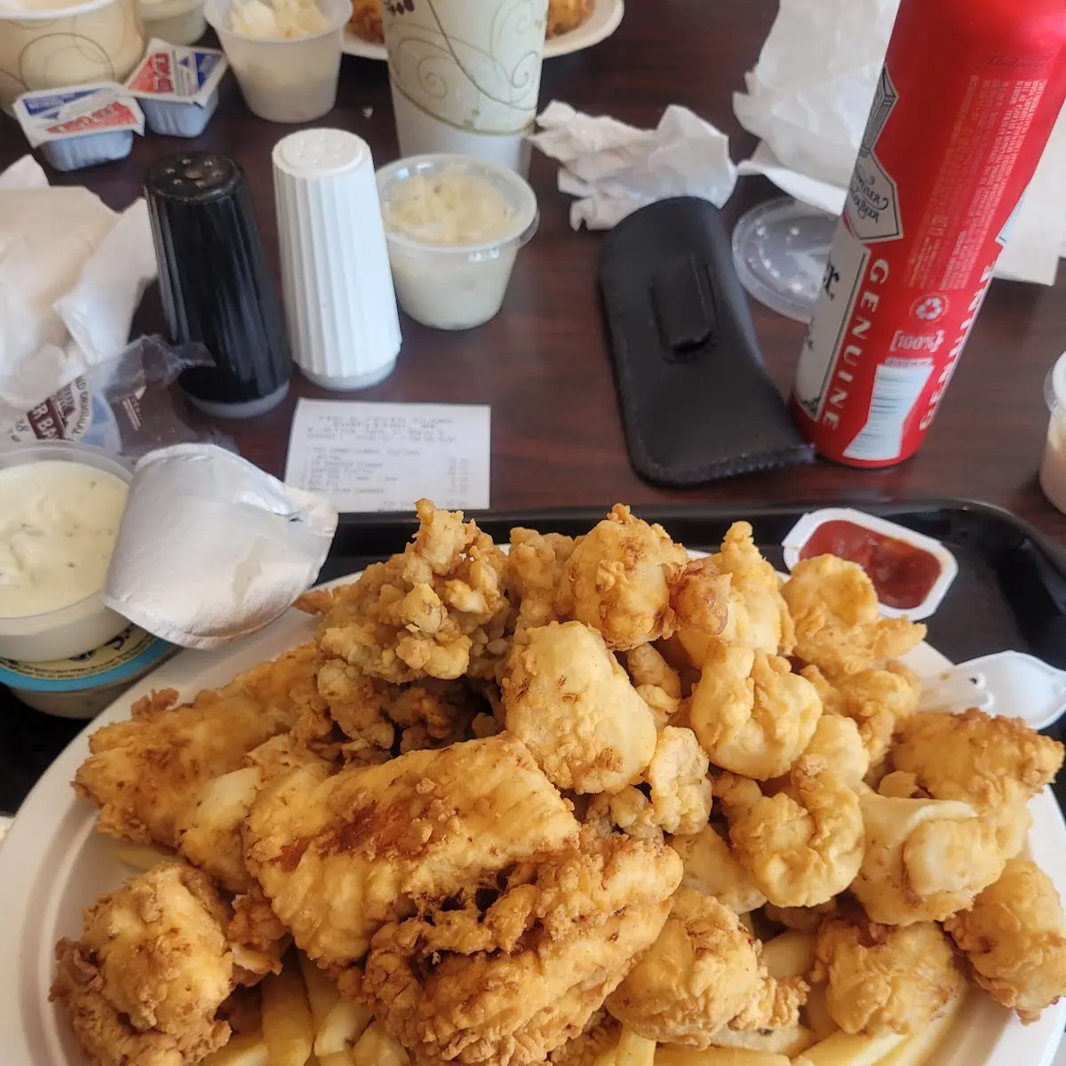 Broiled Seafood Platter GF
