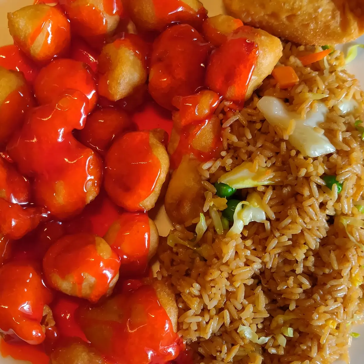 Sweet and Sour Chicken Fried Rice
