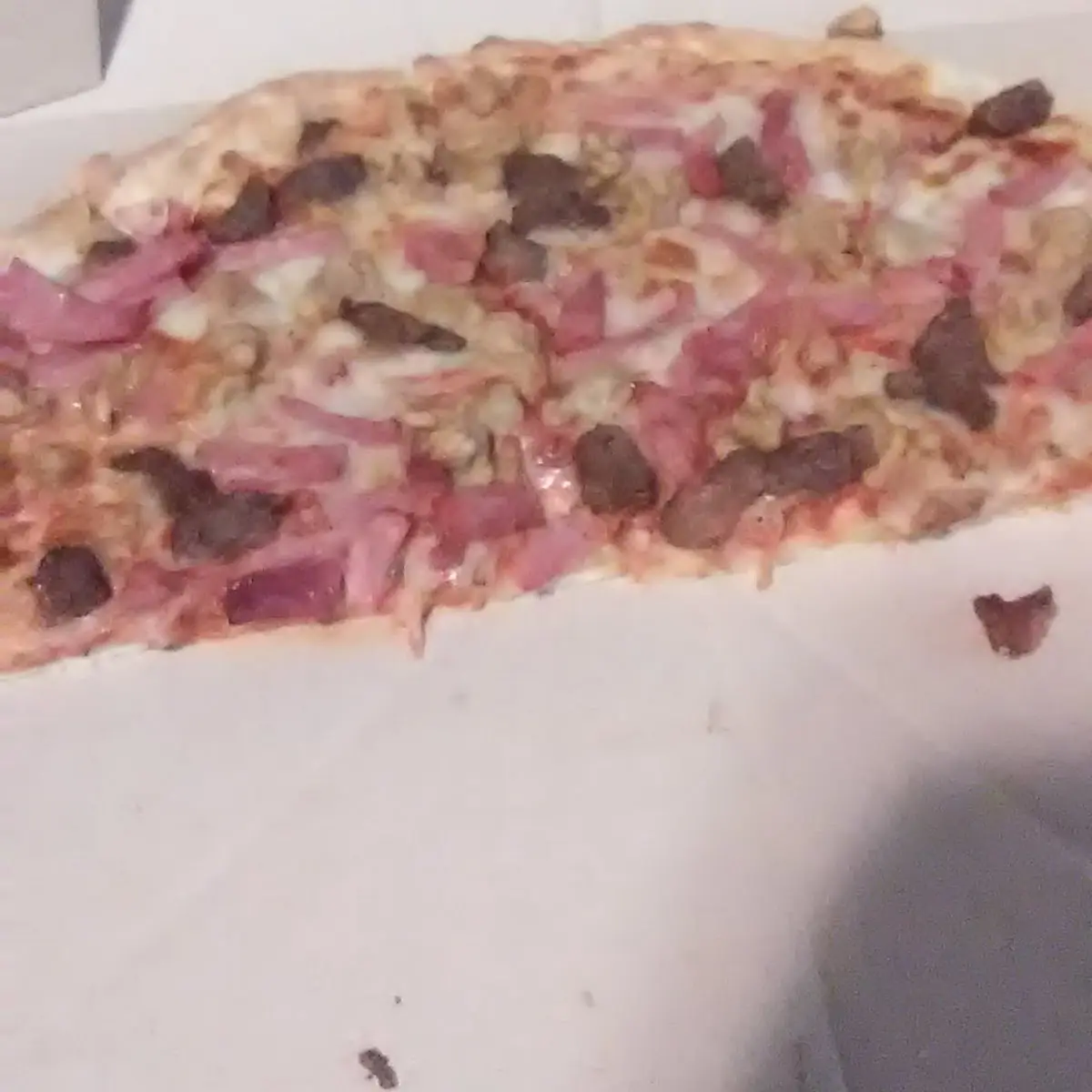 Three Meat Lover's Pizza