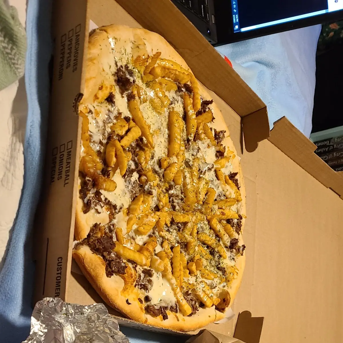 Philly Cheesesteak Pizza