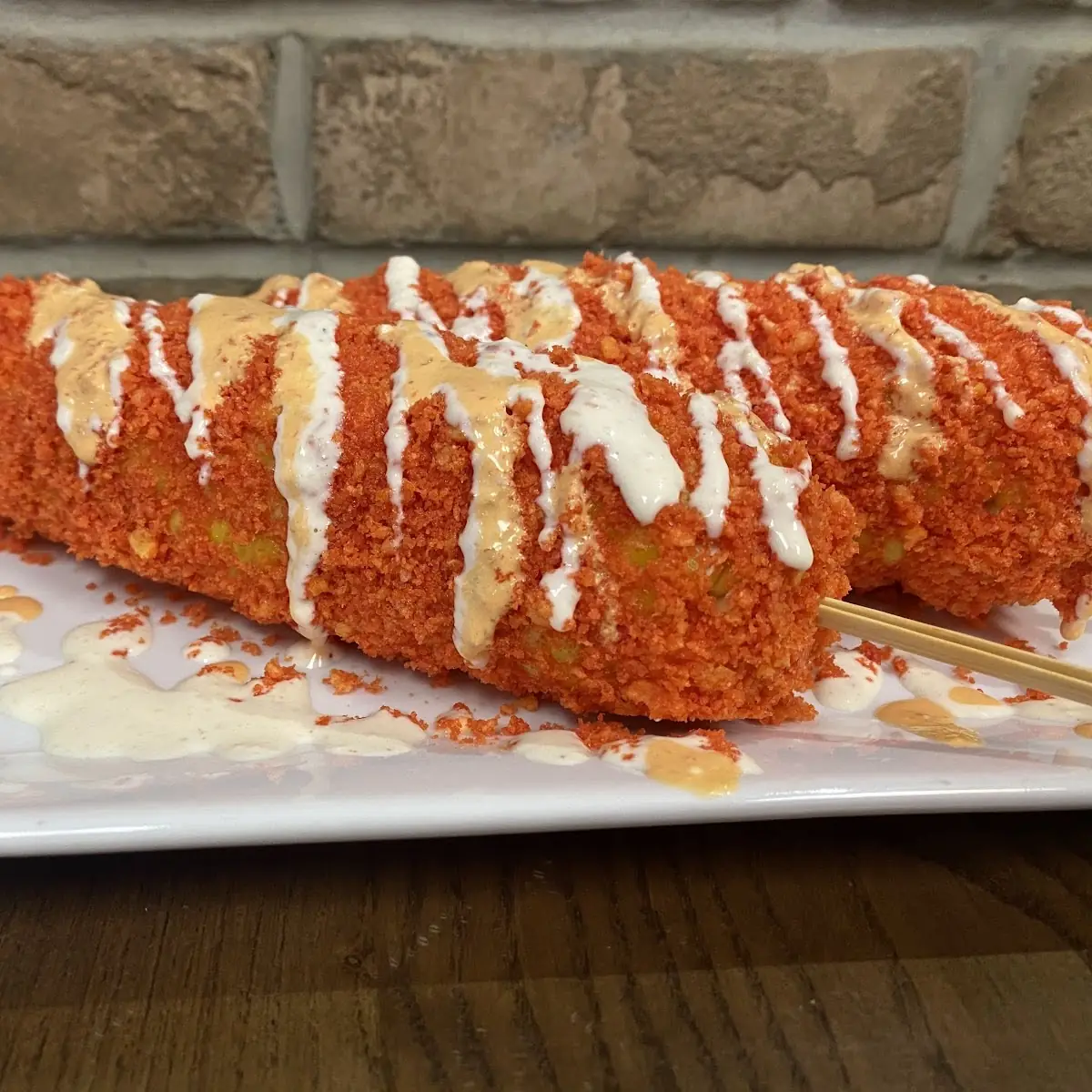 Hot Cheetos Elote