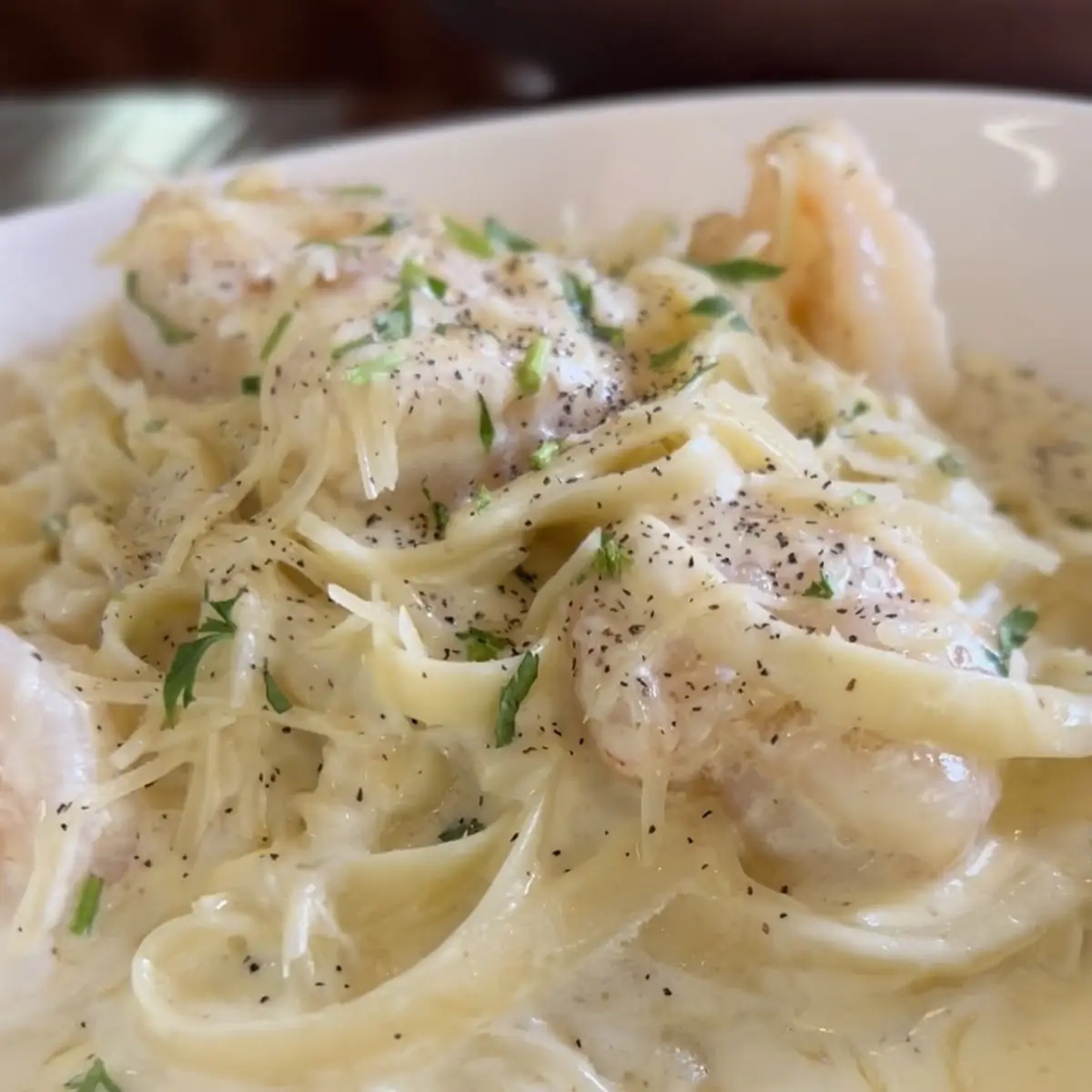 Shrimp Alfredo