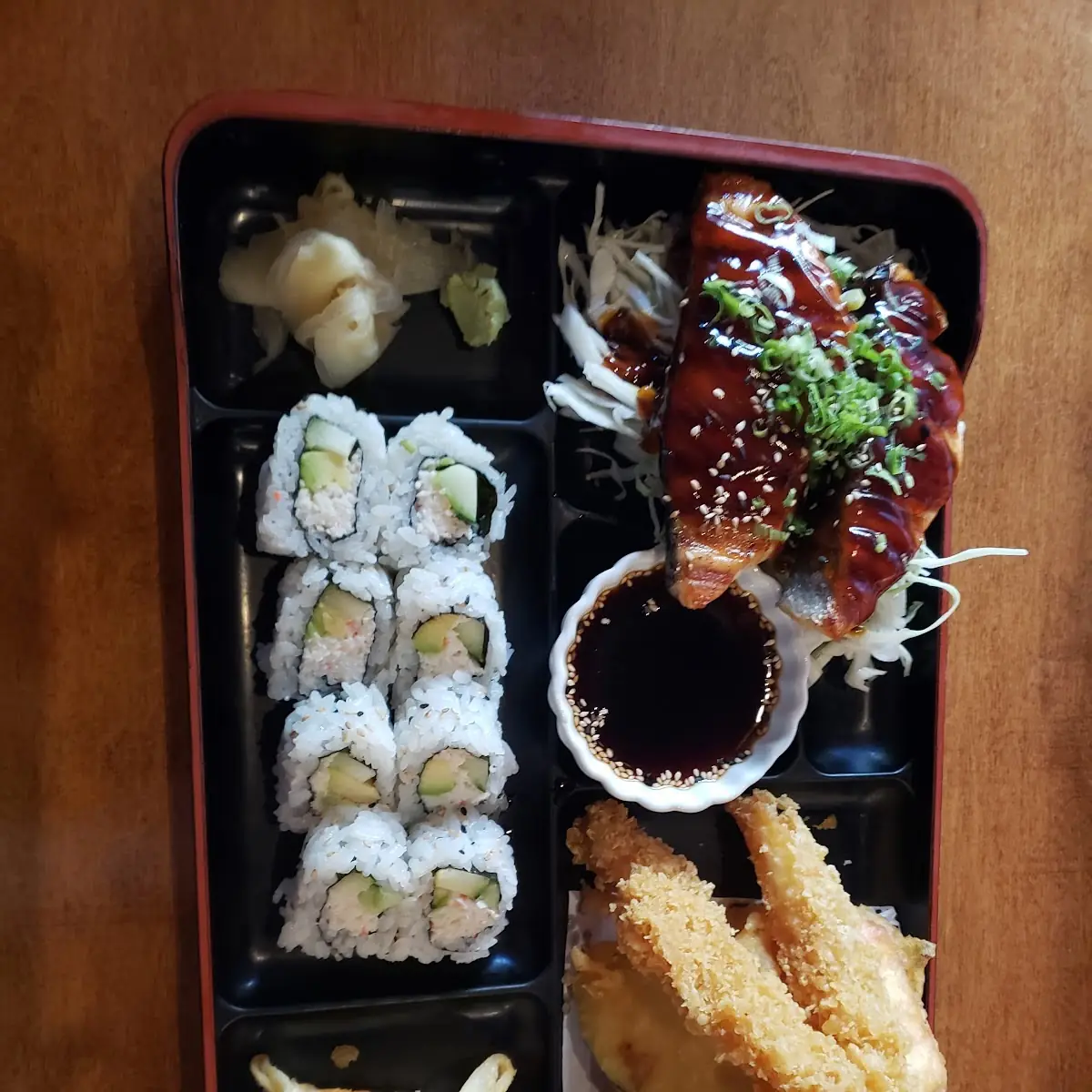 Salmon Teriyaki Bento