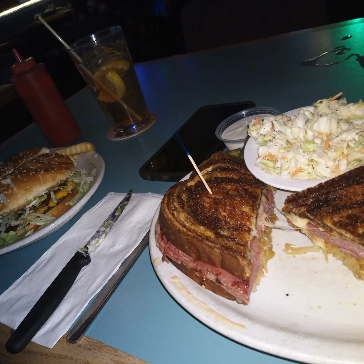 Grilled Ham & Cheese with Fries
