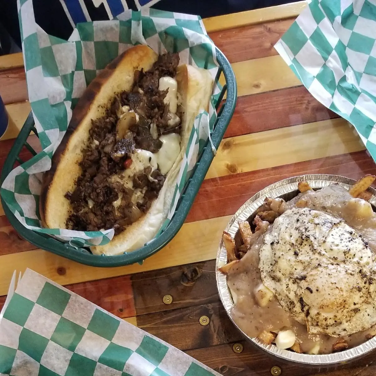 Poutine Fries with Mozzarella Cheese