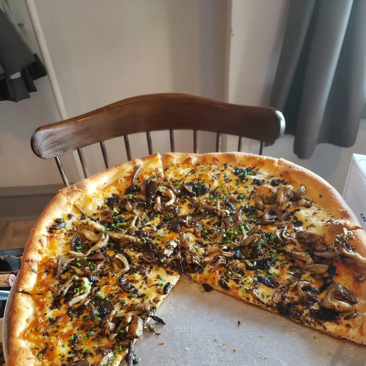 Mushroom Pizza
