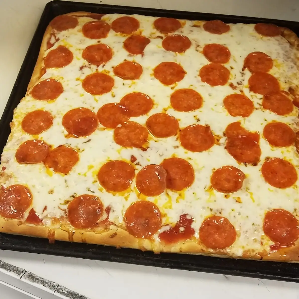 Thick & Square Sicilian Pizza