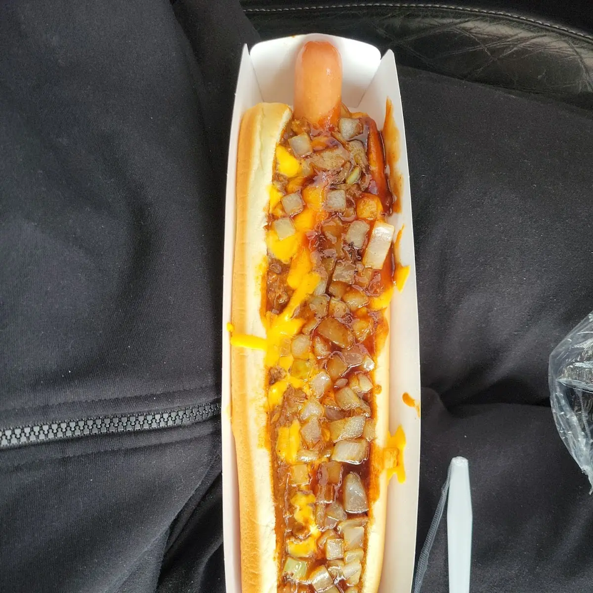 Footlong Chilli Cheese Dog