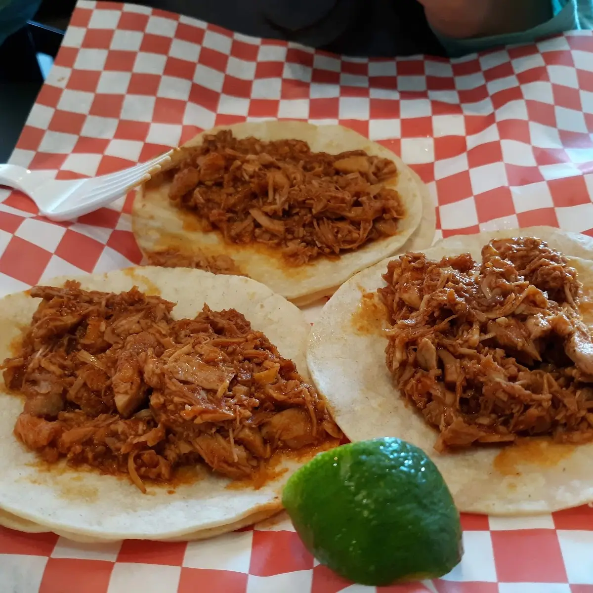 Chicken Taco Without Toppings