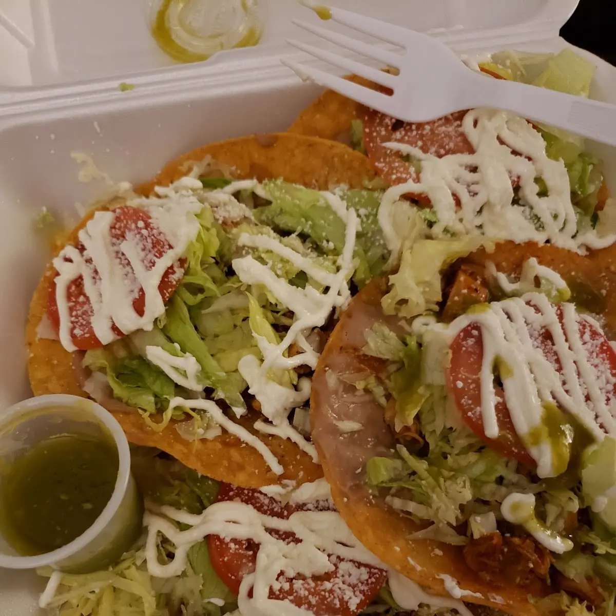 Chicken Tostada
