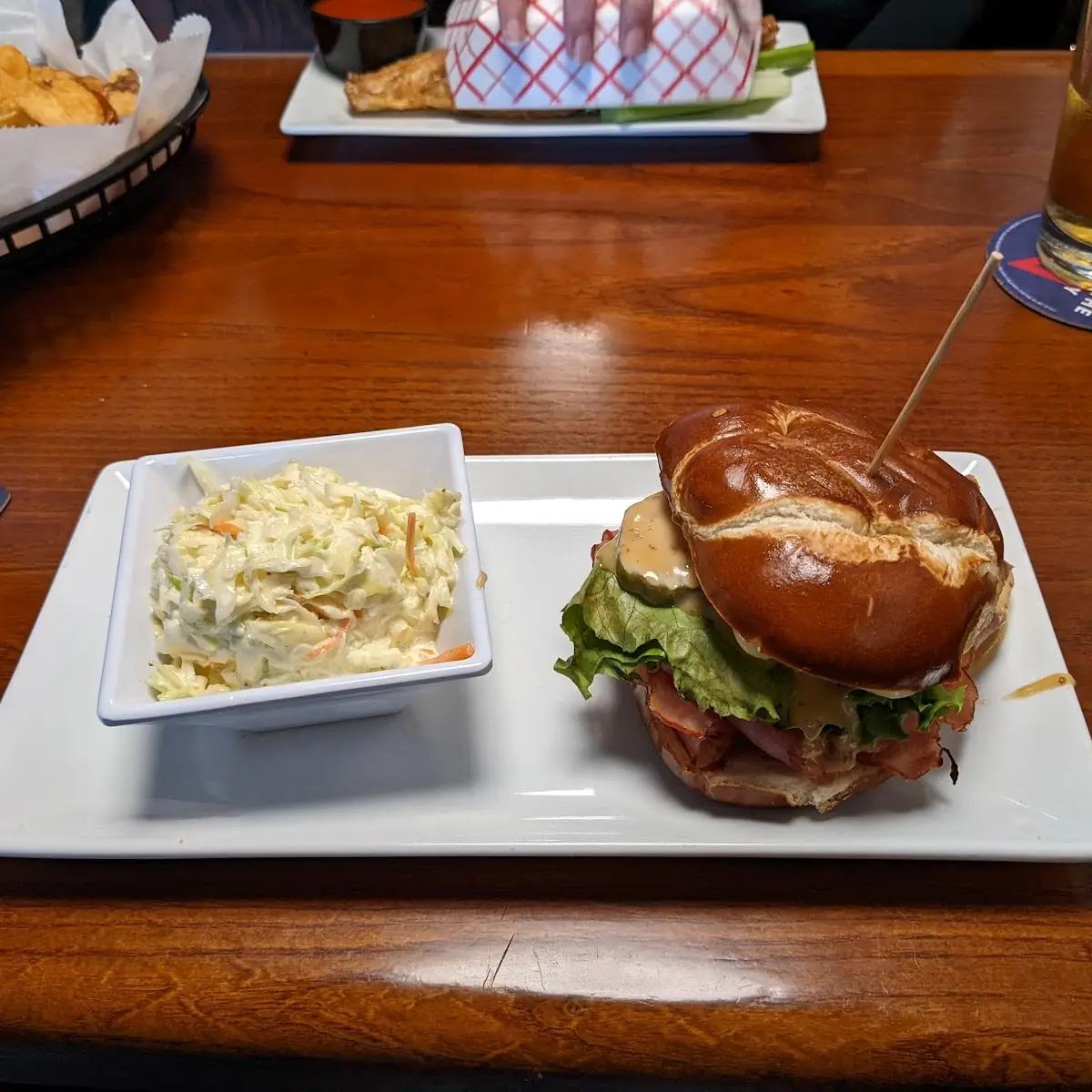 Pretzel Sandwich Cubano