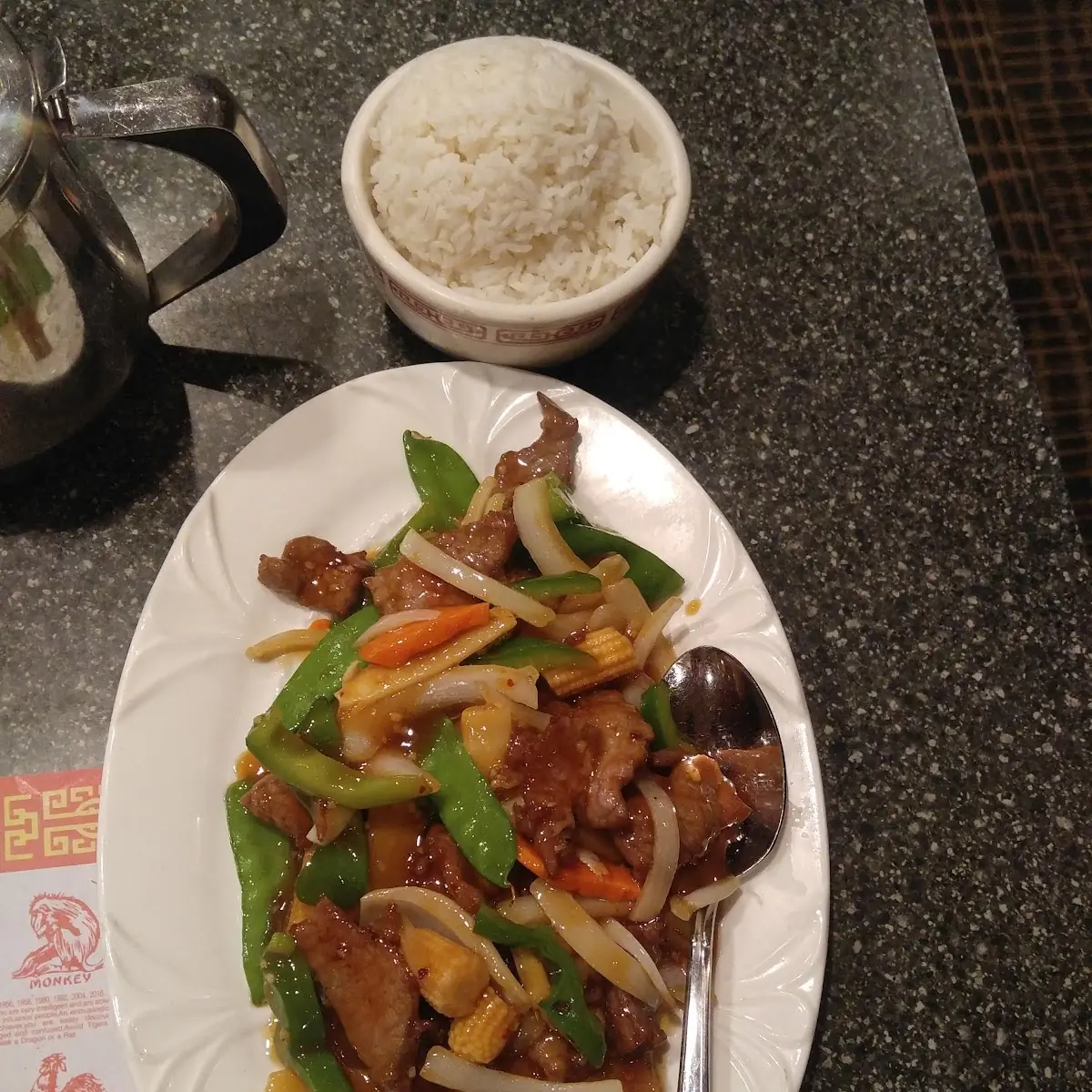 Beef and Garlic Sauce