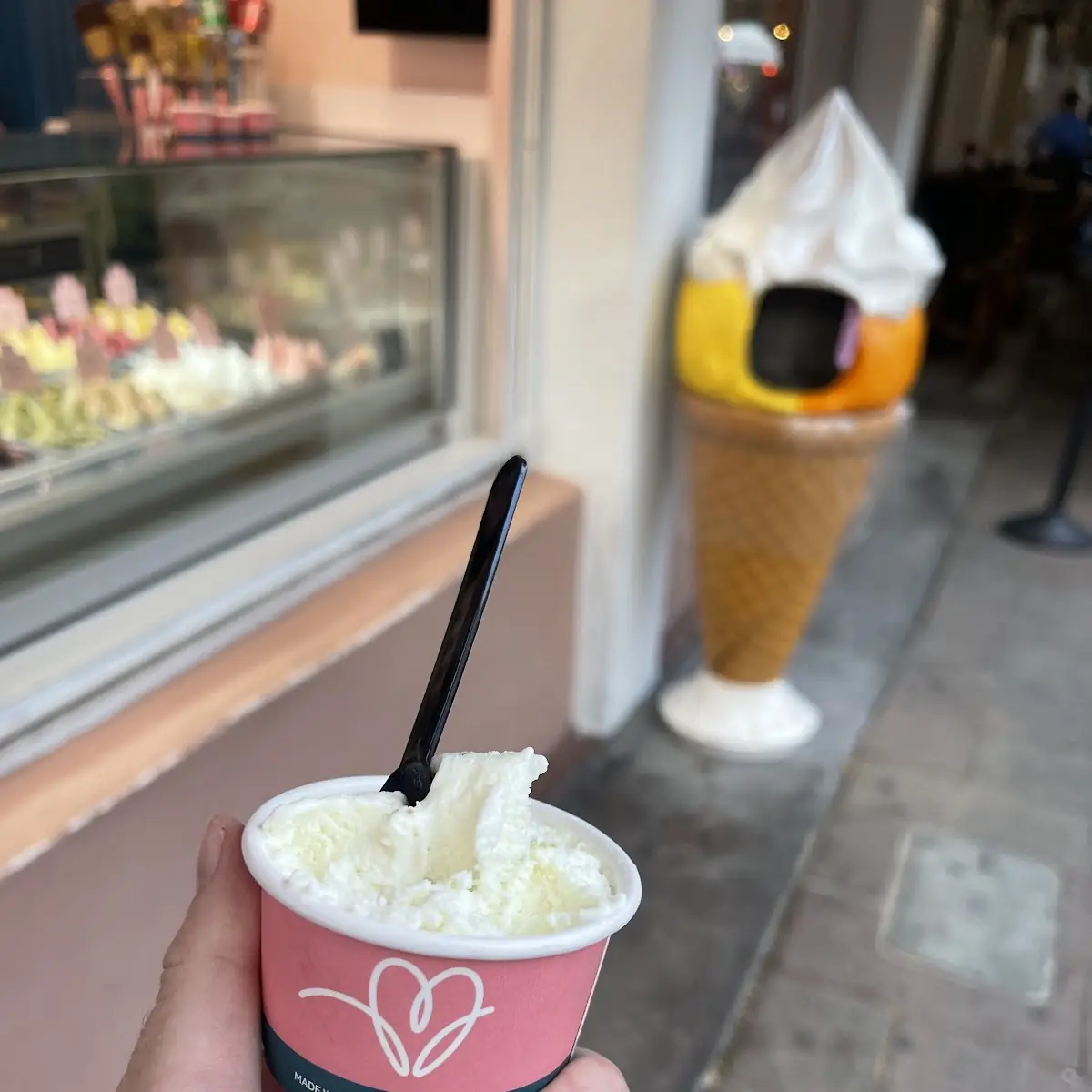 White Chocolate Ice Cream
