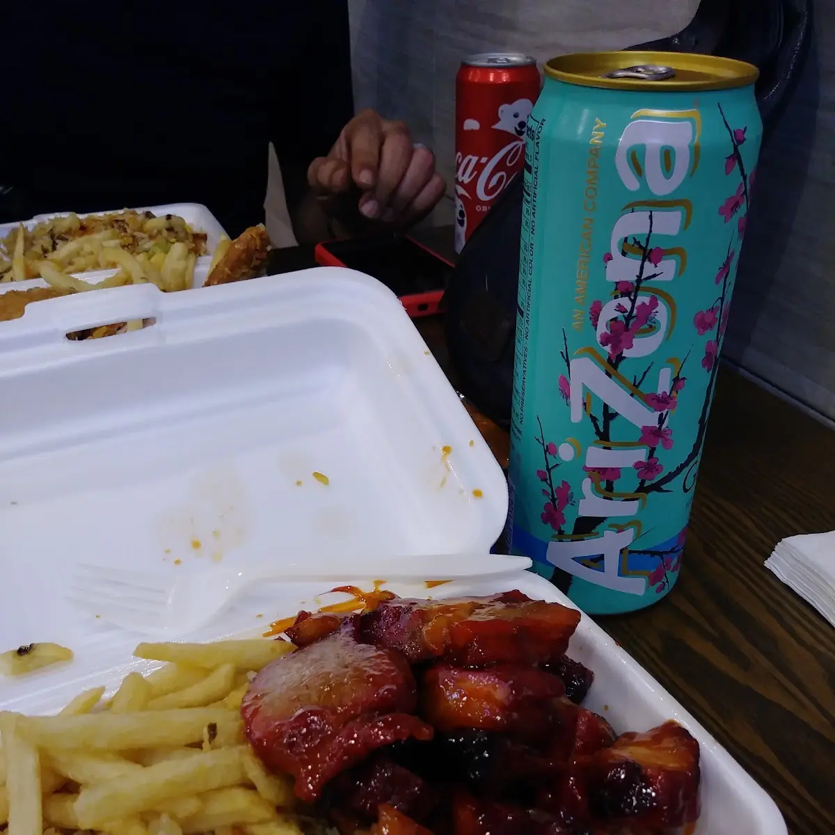 Combo Costillas En Salsa BBQ