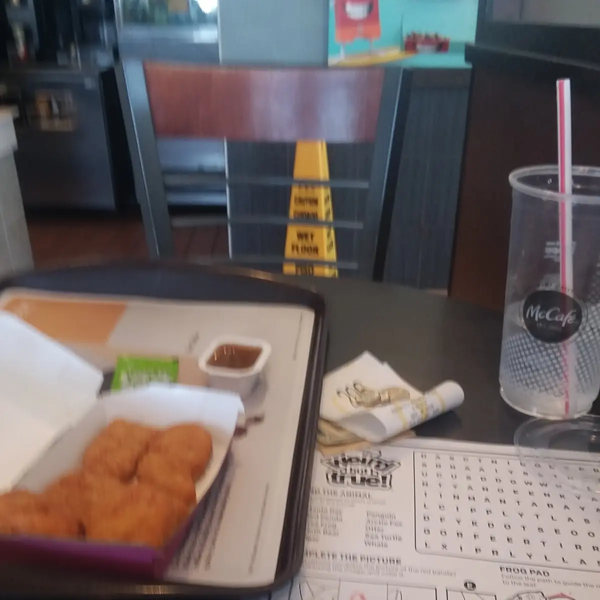 10 Peace Mcnugget and Water Bottle