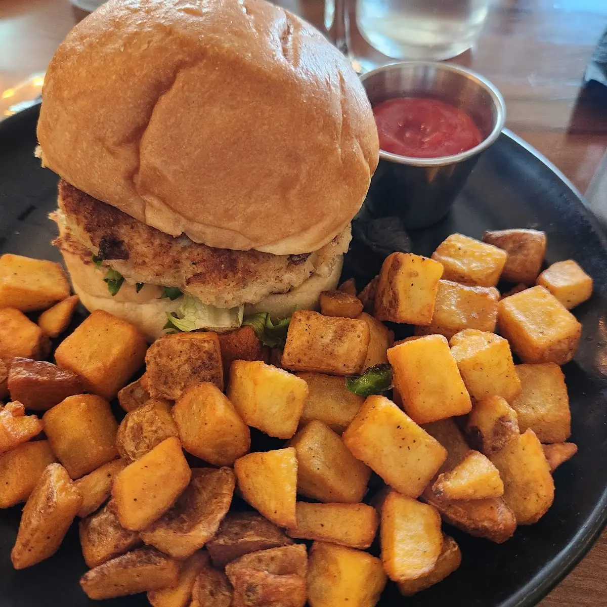 Crab Cake Sandwich