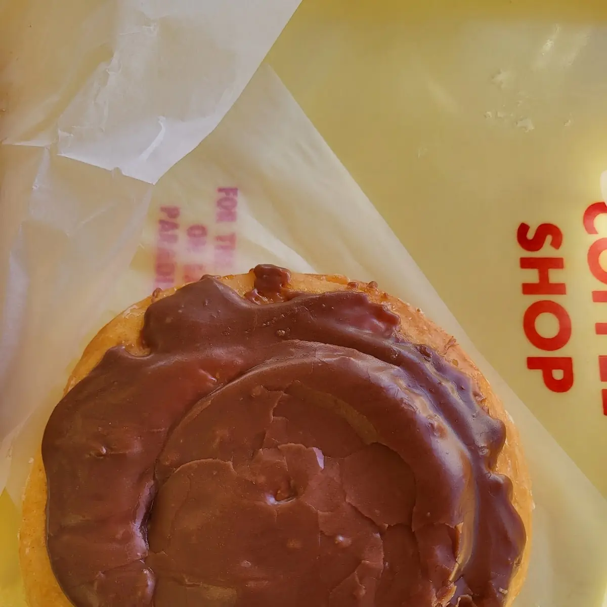 Chocolate Covered Cinnamon Roll