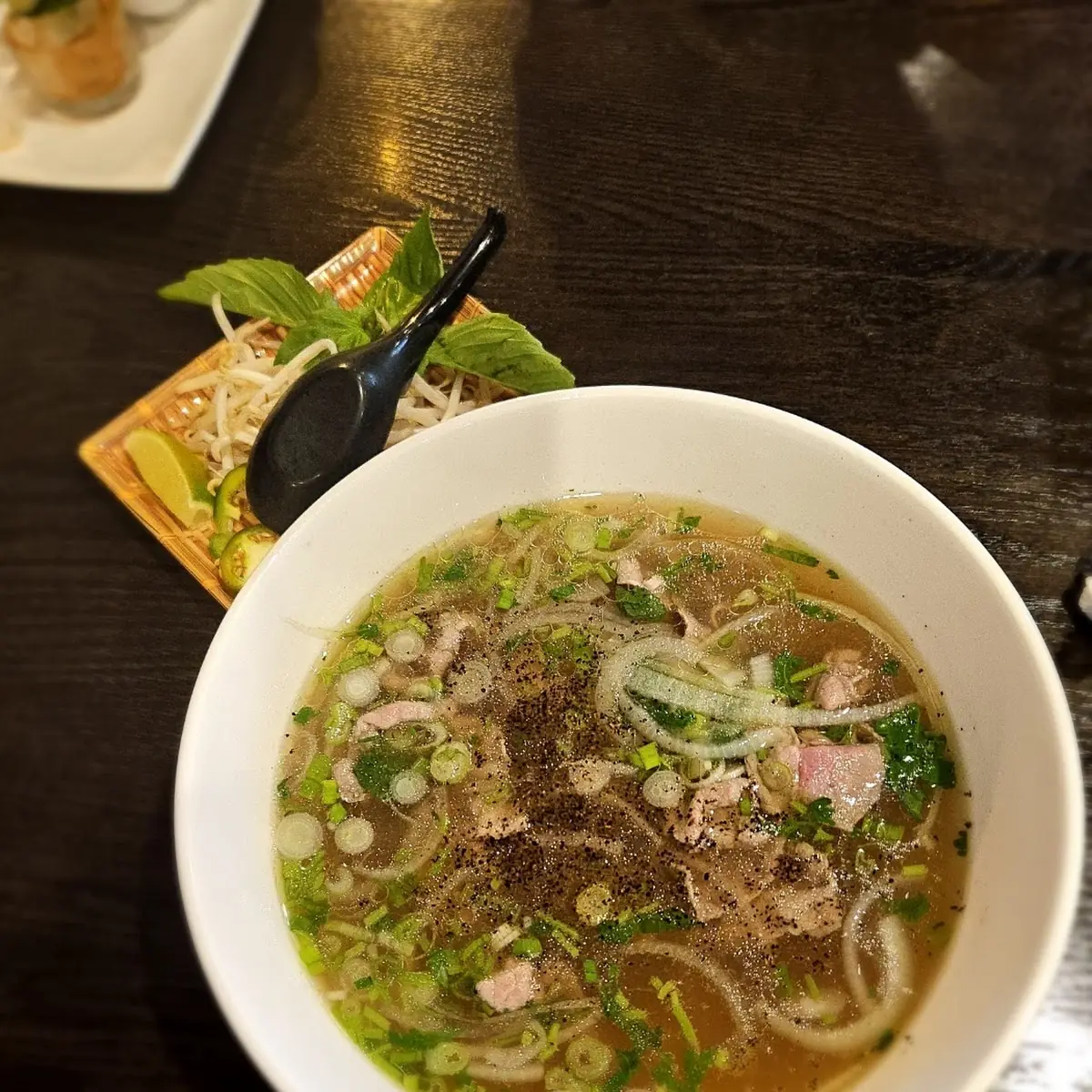 Flank Steak and Meat Balls Pho