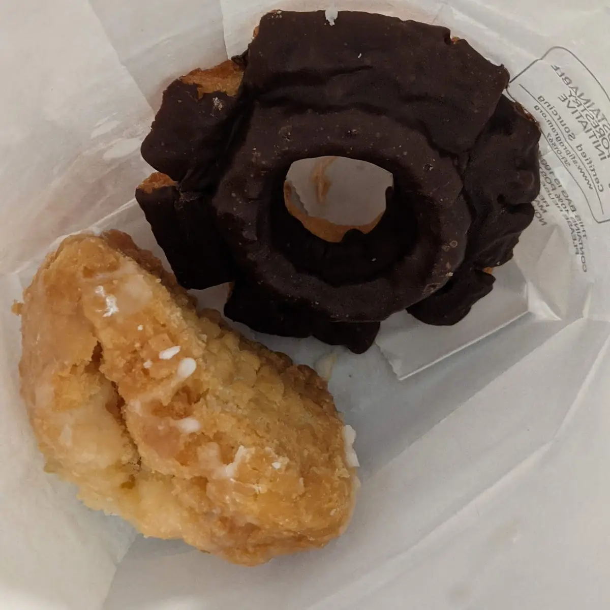 Chocolate Old Fashioned and Buttermilk Donuts