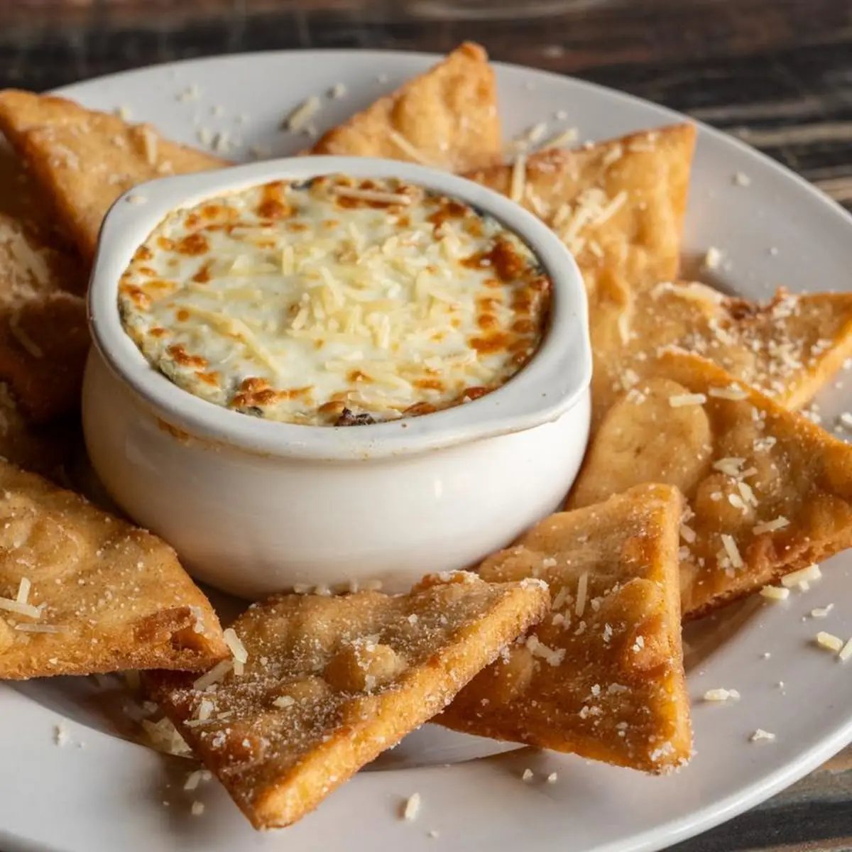Chips Salsa and Queso