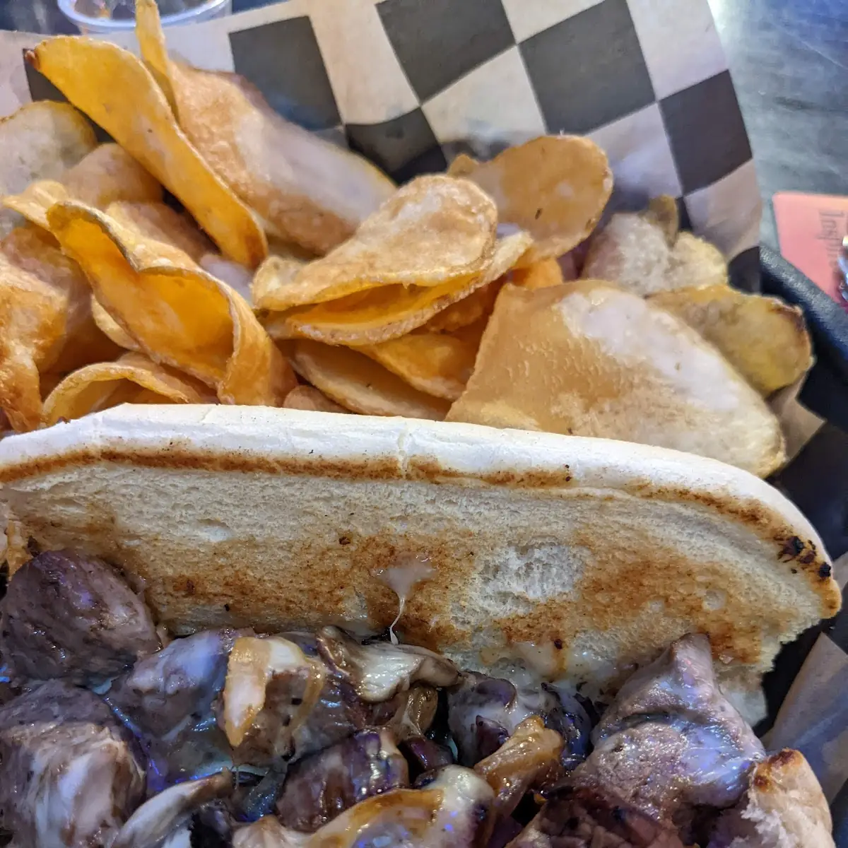 Smothered Steak Sandwich