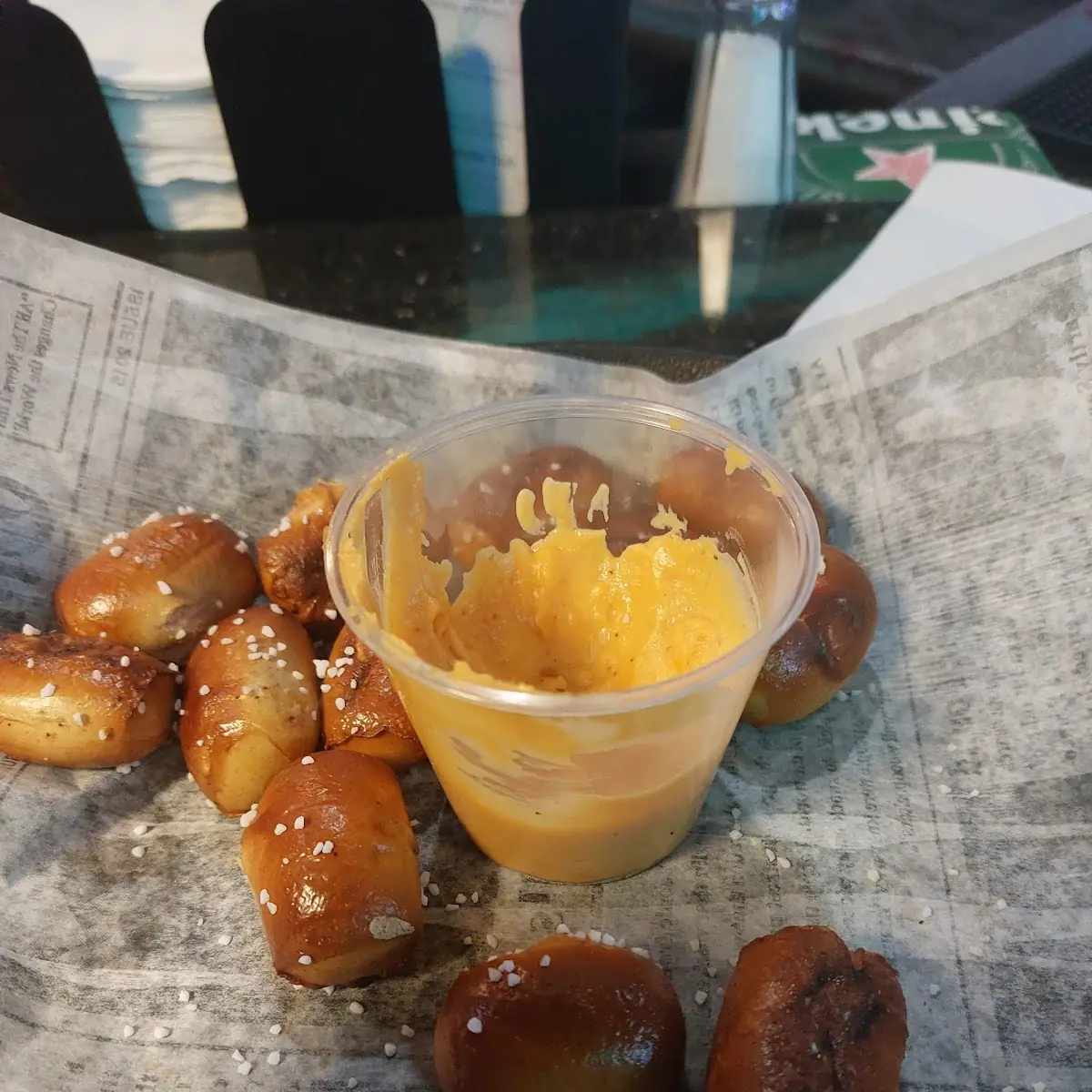 Pretzel with Beer Cheese