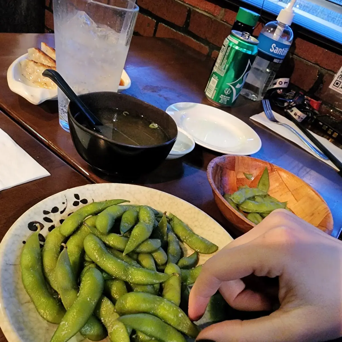 Edamame & Miso Soup