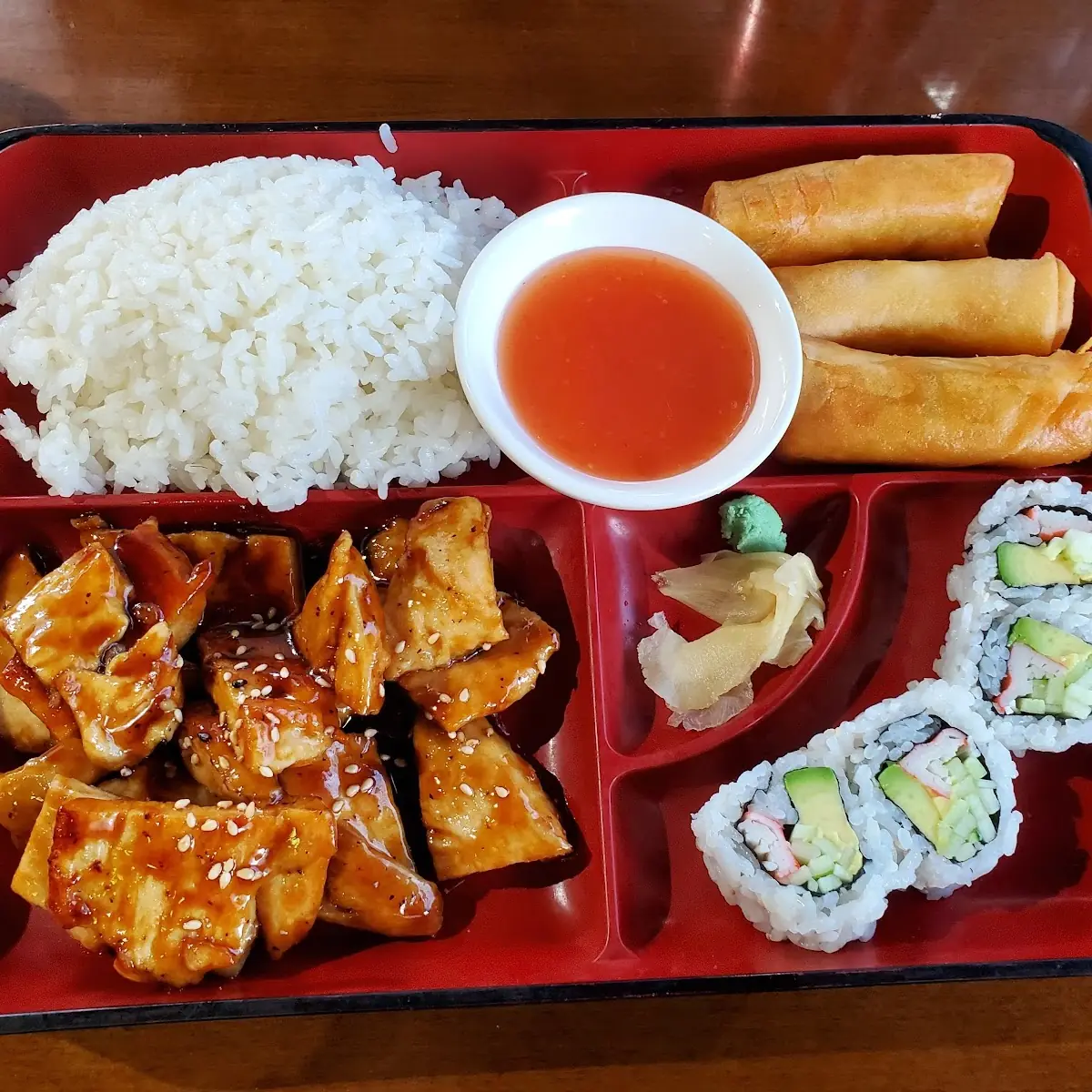 Lunch Chicken Teriyaki Bento Box