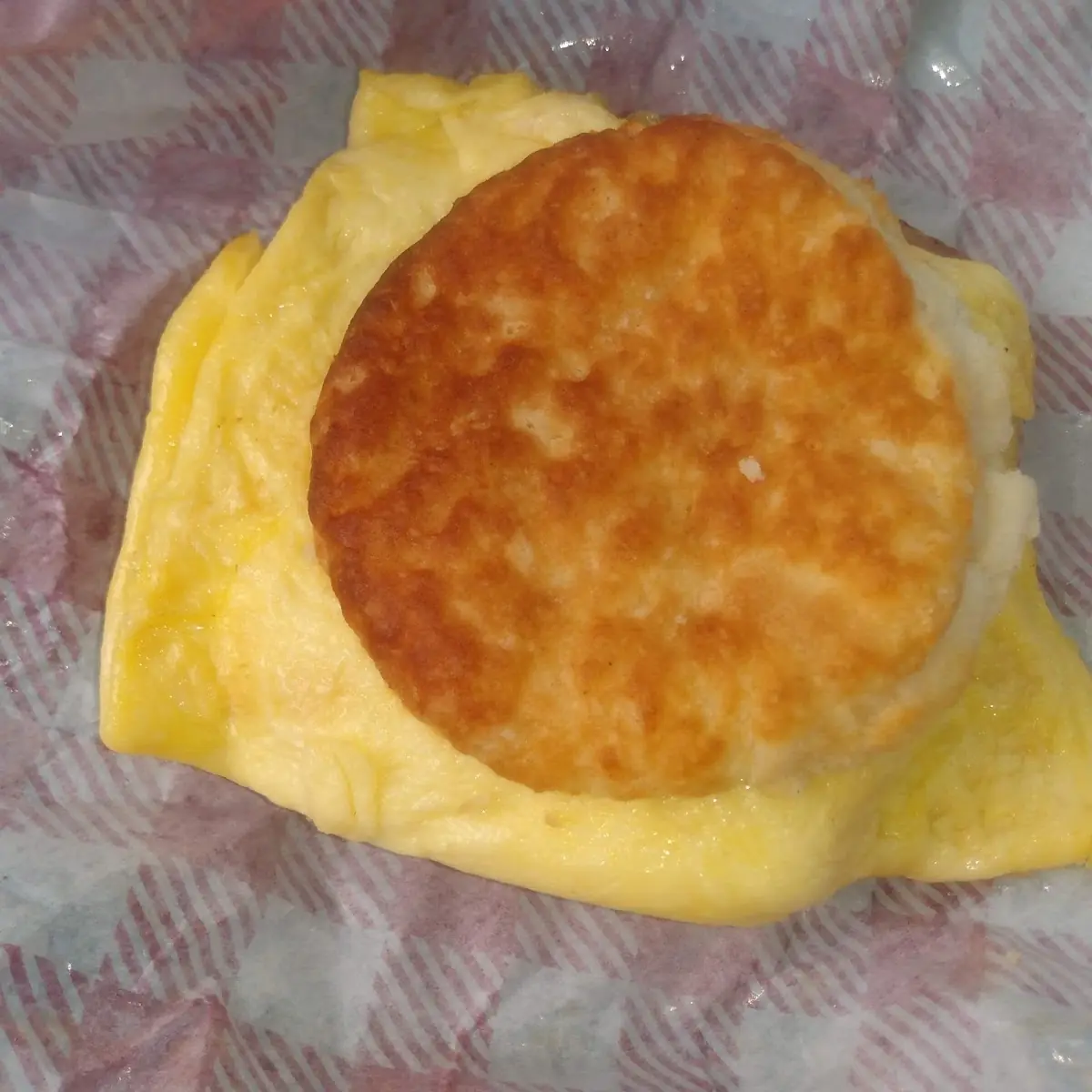 Country Ham and Egg Biscuit