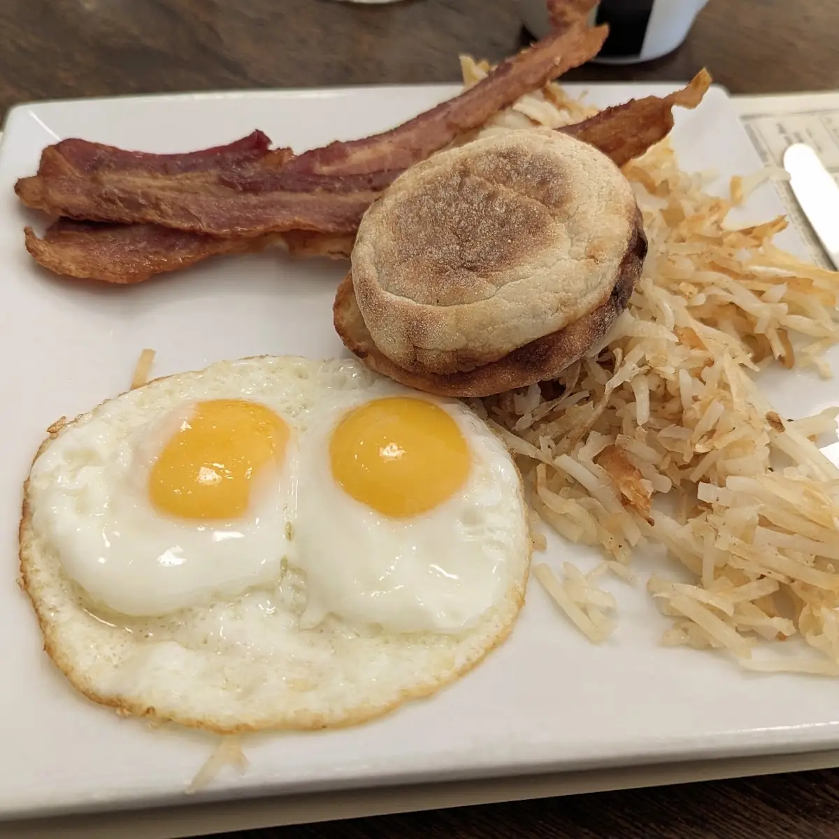 Corned Beef Hash and Eggs Any Style