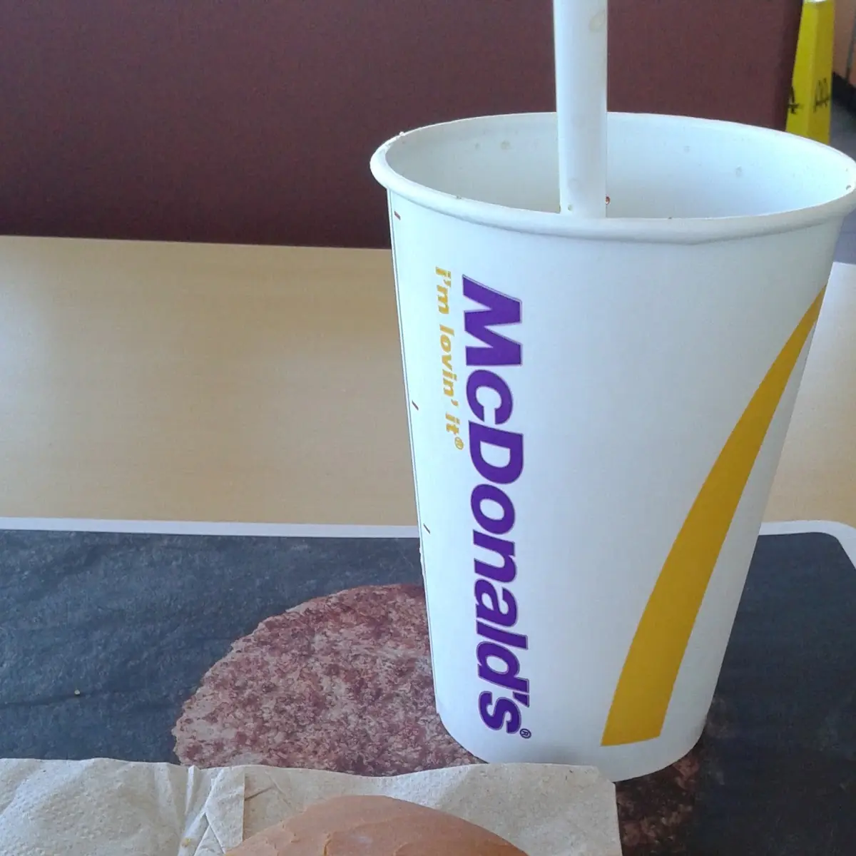 Fish Sandwich and a Coca Cola