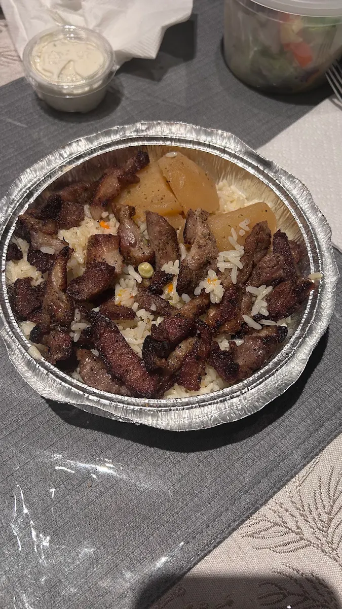 Pork Gyros Dinner, Aristos Souvlaki & Gyros